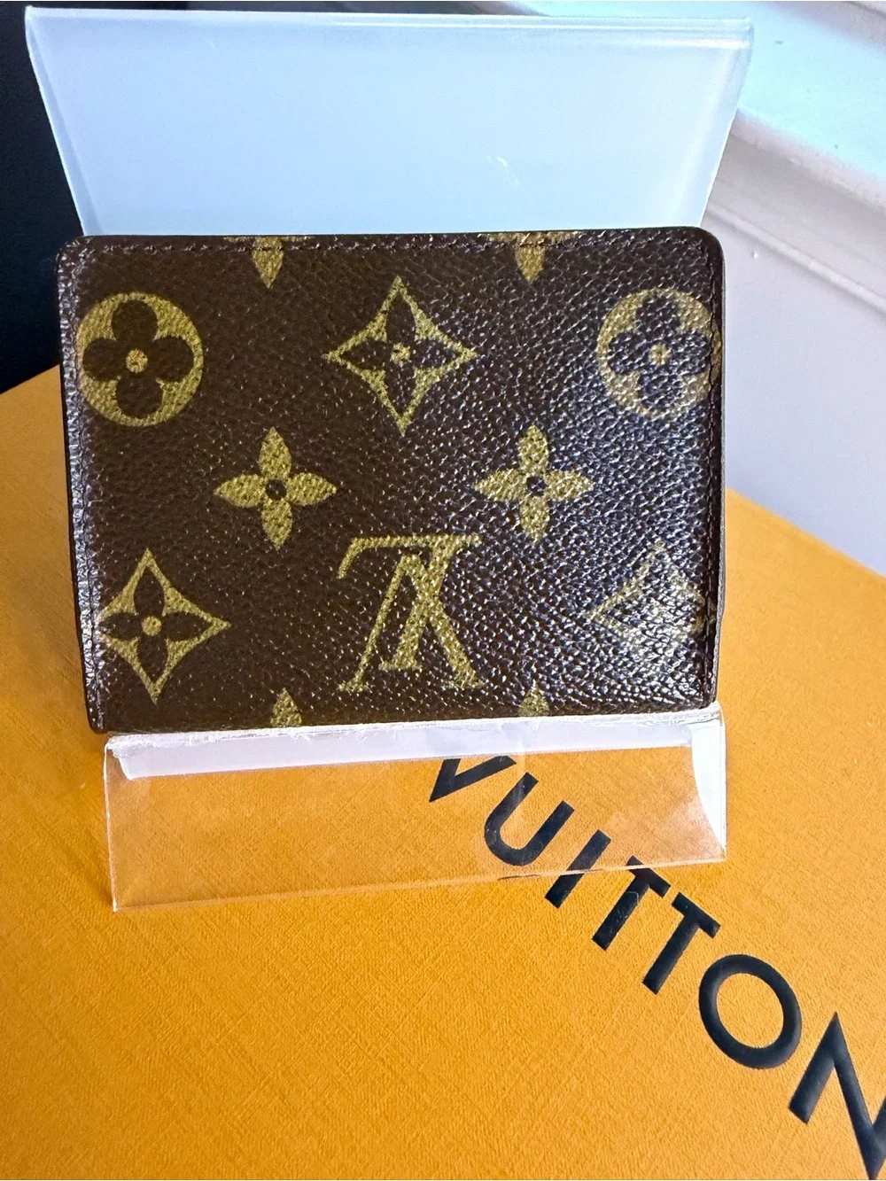 Louis Vuitton Monogram Canvas Key & Card Holder in Brown